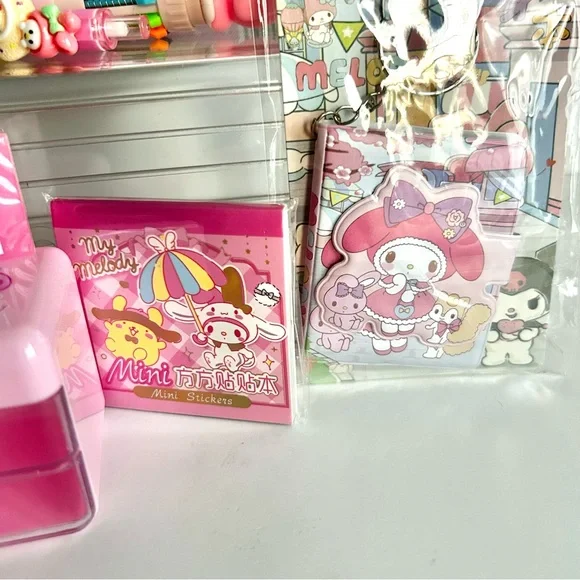 💝(MY300) My Melody Adorable 10-Piece Mini Fun Bundle! - Picture 6 of 7